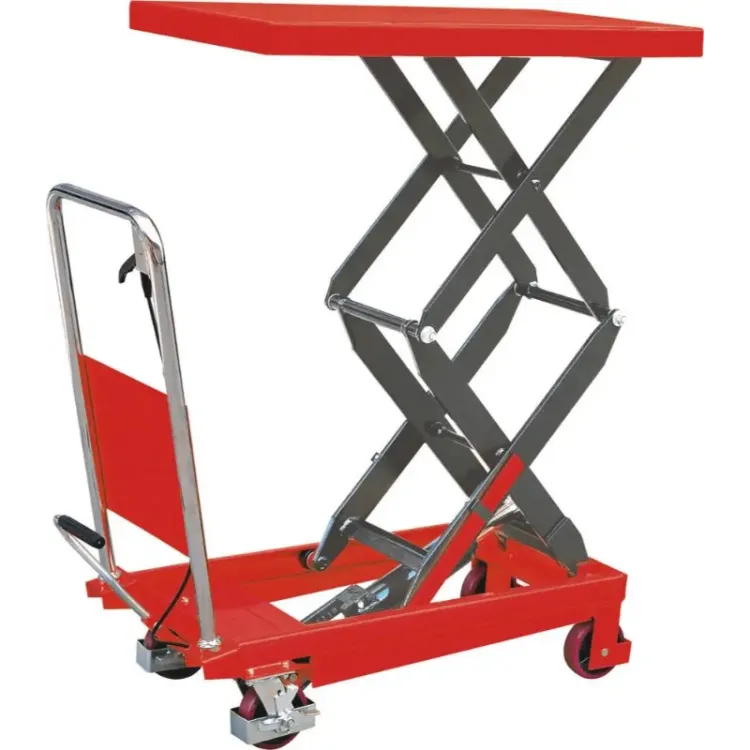 Mesa Elevatória Móvel Dupla Tesoura DRAKKAR 350kg 1300mm