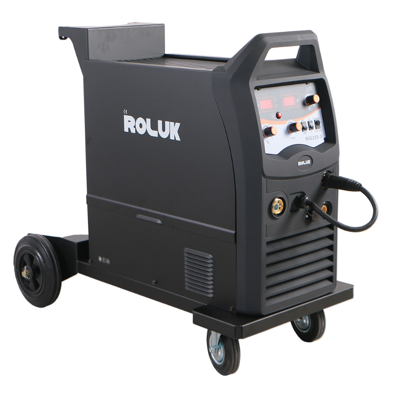 Máquina de Soldar Semi-Automática Inverter ROLUK MIG250 230V 250A Máquina de Soldar Semi-Automática Inverter ROLUK MIG250 230V 250A