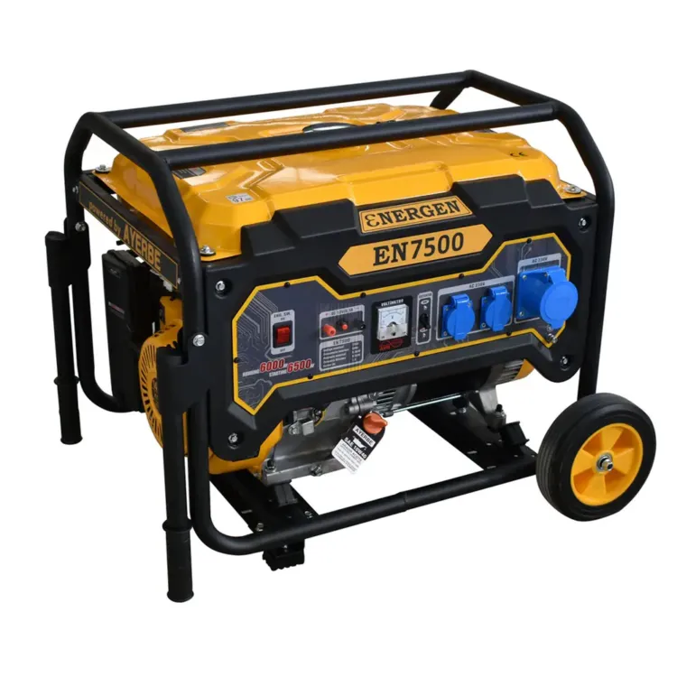 Gerador a Gasolina AYERBE EN7500 6.5kW 230V Monofásico Gerador a Gasolina AYERBE EN7500 6.5kW 230V Monofásico