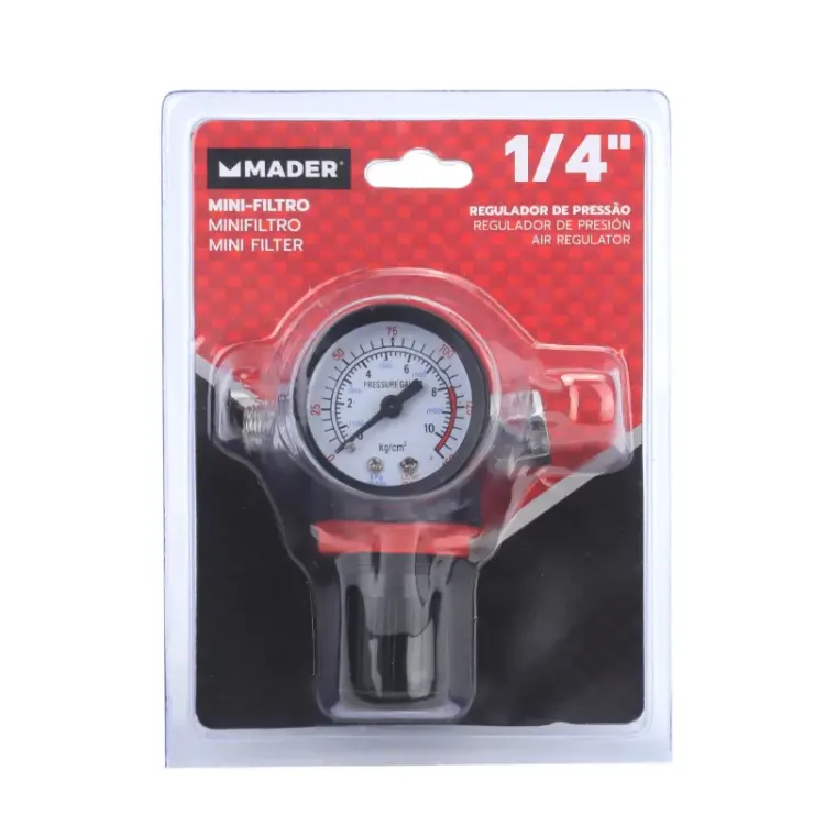 Regulador de Pressão MADER Mini-RP182 1/4"