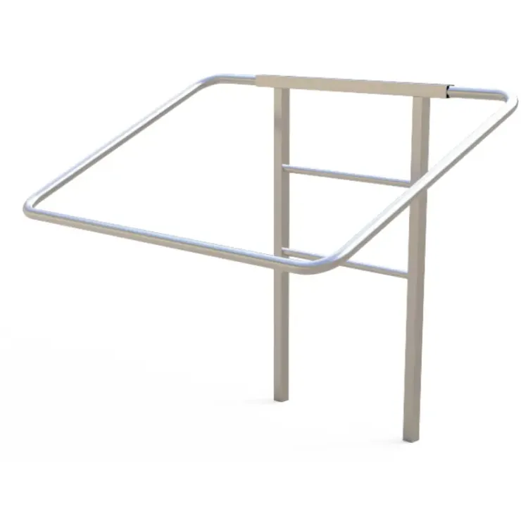 Suporte de Fixação para Contentor de Lixo 800L em Aço Galvanizado Suporte de Fixação para Contentor de Lixo 800L em Aço Galvanizado