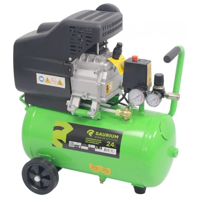 Compressor Monofásico SAURIUM 24L 1.5HP 230V Compressor Monofásico SAURIUM 24L 1.5HP 230V