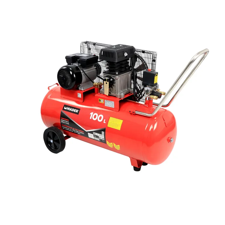 Compressor de Ar MADER 100L 3HP 230V 8 Bar Compressor de Ar MADER 100L 3HP 230V 8 Bar
