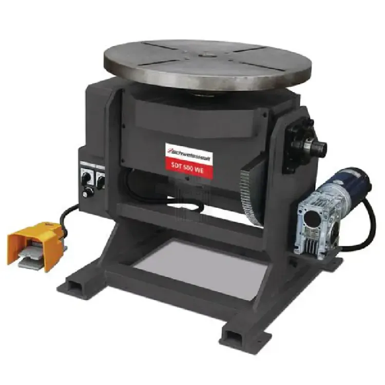 Posicionador de Soldadura Rotativa SDT 500 WE SCHWEISSKRAFT 500kg 230V Posicionador de Soldadura Rotativa SDT 500 WE SCHWEISSKRAFT 500kg 230V