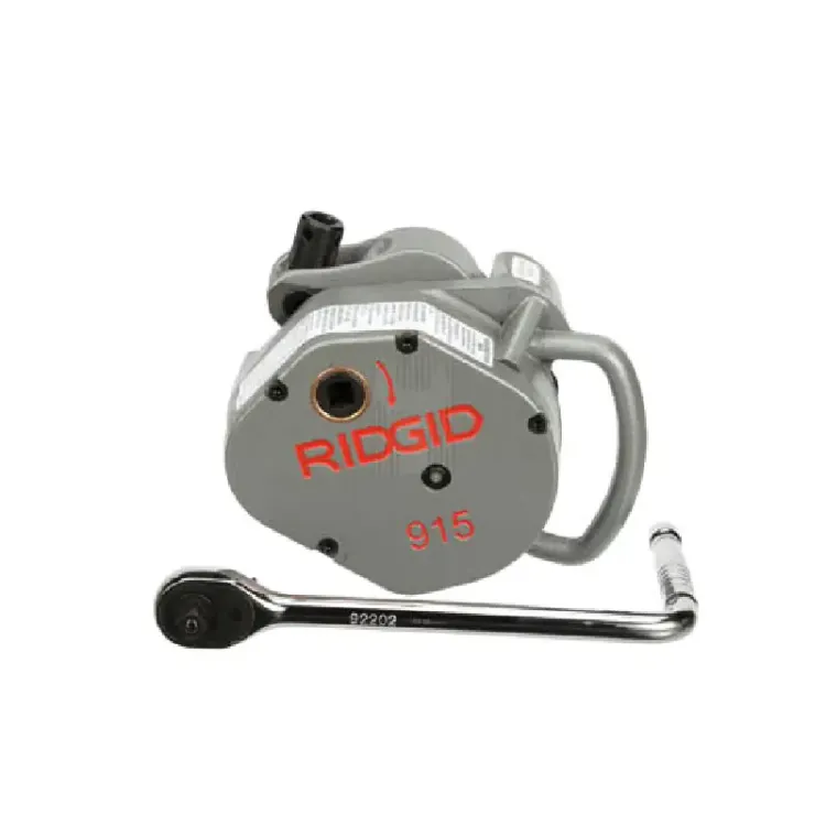 Ranhurador de Roletes Manual RIDGID 915 1.1/4" a 12"