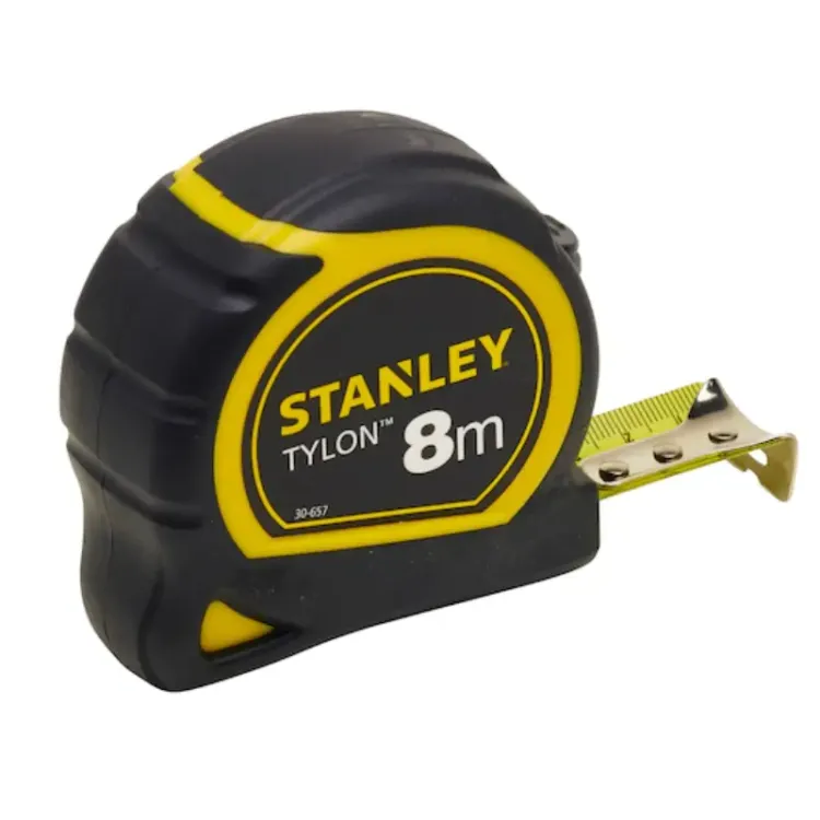 Fita Métrica Tylon Stanley 8m 25mm Ergonómica Resistente Fita Métrica Tylon Stanley 8m 25mm Ergonómica Resistente