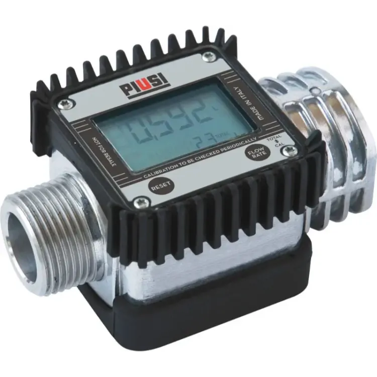Volucomputador Digital PIUSI 5 Dígitos 1" M/F Alumínio Calibrável Volucomputador Digital PIUSI 5 Dígitos 1" M/F Alumínio Calibrável