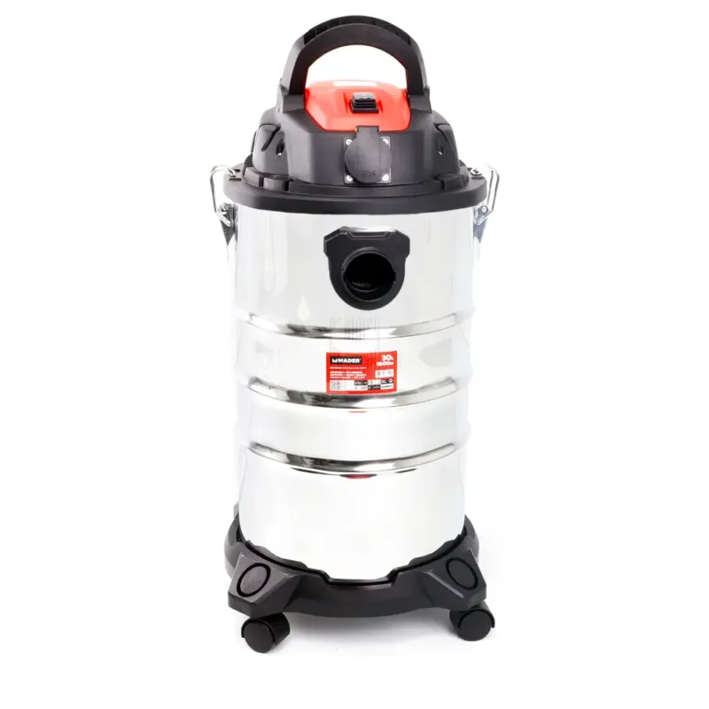 Aspirador de Pó e Líquidos MADER 30L 1600W 230V 18kPa