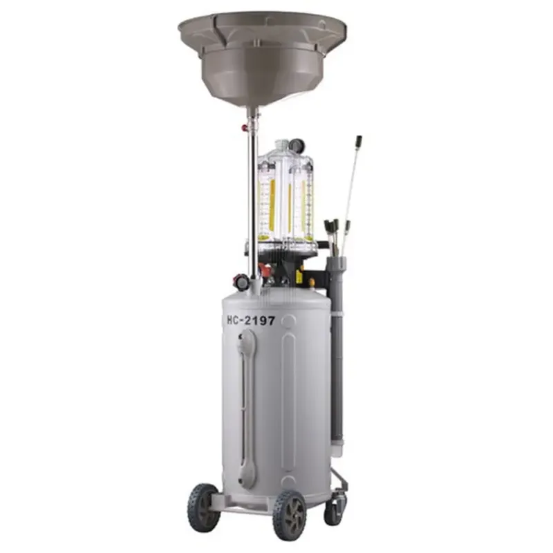 Recuperador Aspirador de Óleo ECF 80L com Pré-Câmara de 11L Recuperador Aspirador de Óleo ECF 80L com Pré-Câmara de 11L
