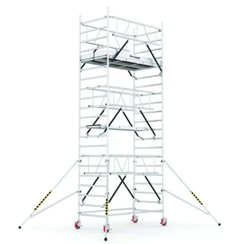 Torre de Andaime de Alumínio PERSUM L730 120x300cm 7.30m Torre de Andaime de Alumínio PERSUM L730 120x300cm 7.30m