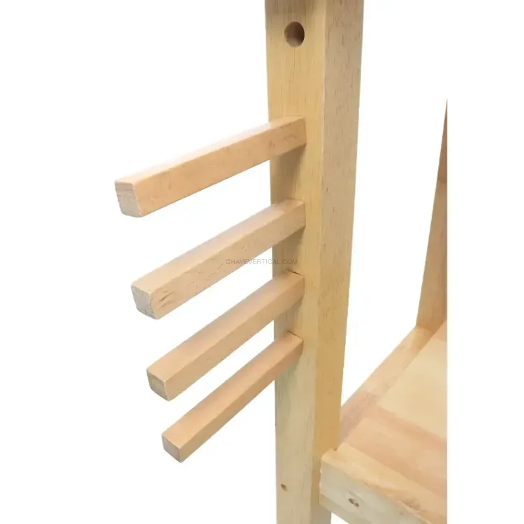 Mesa de Carpinteiro MADER 126cm Madeira de Borracha 100kg