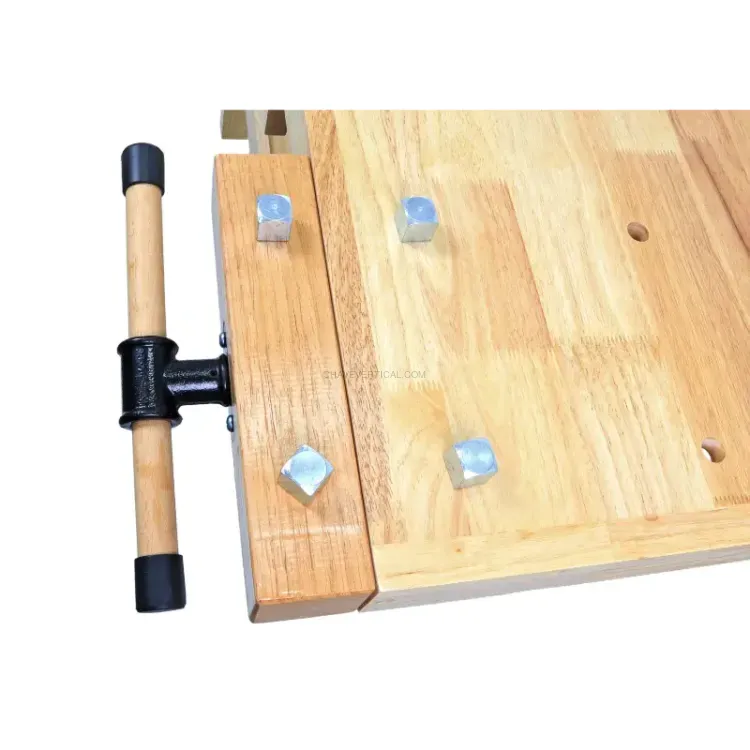 Mesa de Carpinteiro MADER 126cm Madeira de Borracha 100kg