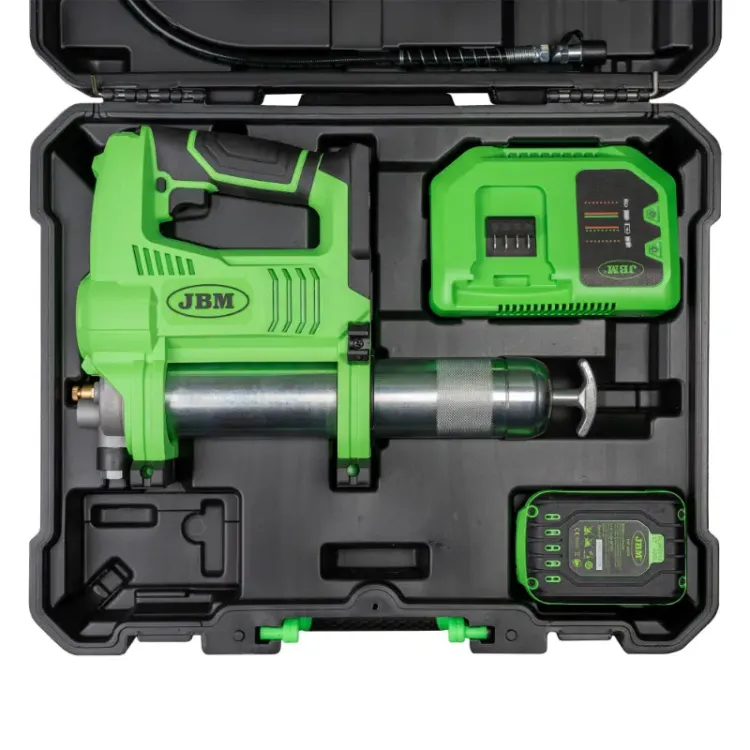 Pistola de Lubrificação a Bateria JBM 20V 620 BAR