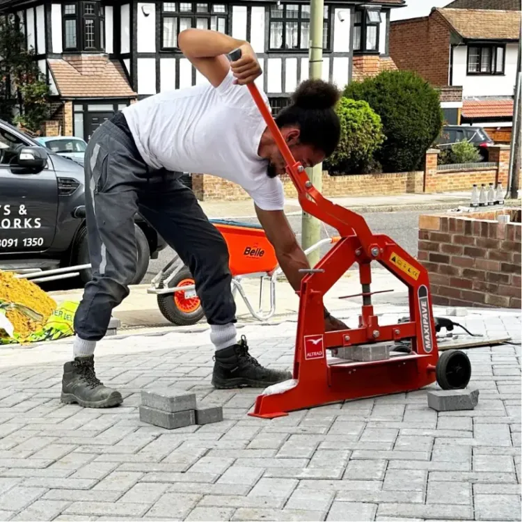 Separador de Blocos BELLE Maxipave Lâmina 408mm 45.6kN