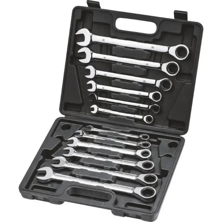 Conjunto de Chaves Combinadas Boca / Roquete STILKER 8-19mm 72 Dentes Conjunto de Chaves Combinadas Boca / Roquete STILKER 8-19mm 72 Dentes