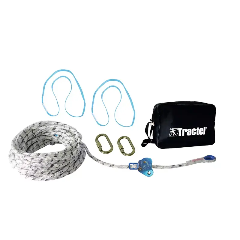 Linha de Vida Temporária Tractel Tempo 3 18m Linha de Vida Temporária Tractel Tempo 3 18m