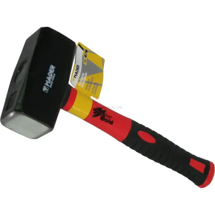 Marreta Quadrada com Cabo Plástico MADER 1 kg Marreta Quadrada com Cabo Plástico MADER 1 kg