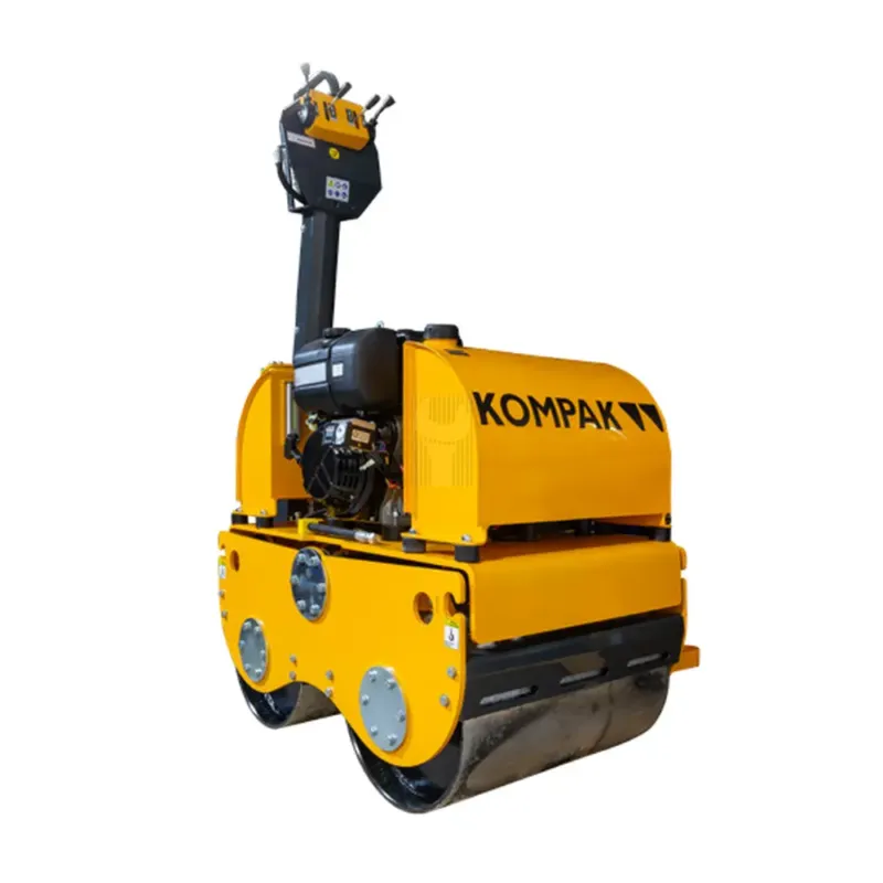Rolo Compactador KOMPAK Motor Diesel 7.5 HP 20 kN Rolo Compactador KOMPAK Motor Diesel 7.5 HP 20 kN