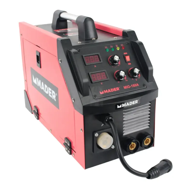 SOLDADOR INVERTER 3 EM 1 MMA/MIG-MAG 160A MADER SOLDADOR INVERTER 3 EM 1 MMA/MIG-MAG 160A MADER
