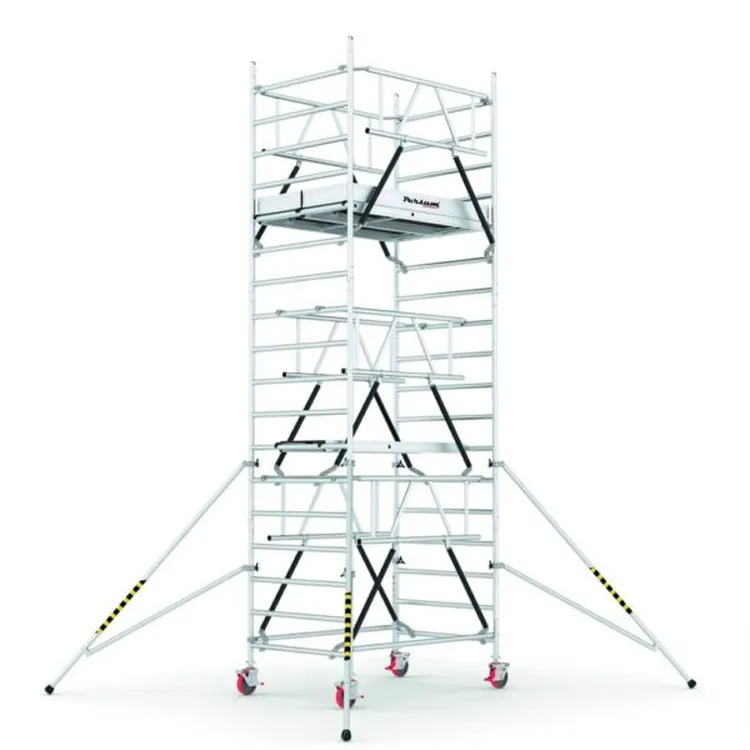 Torre de Andaime Móvel PERSUM Altezza Top L640 6.40 M 120x180 CM Torre de Andaime Móvel PERSUM Altezza Top L640 6.40 M 120x180 CM