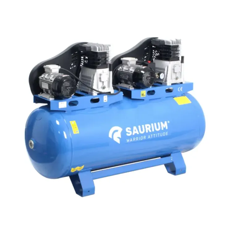 COMPRESSOR DE AR TRIFÁSICO 270L 4HP+4HP 10BAR