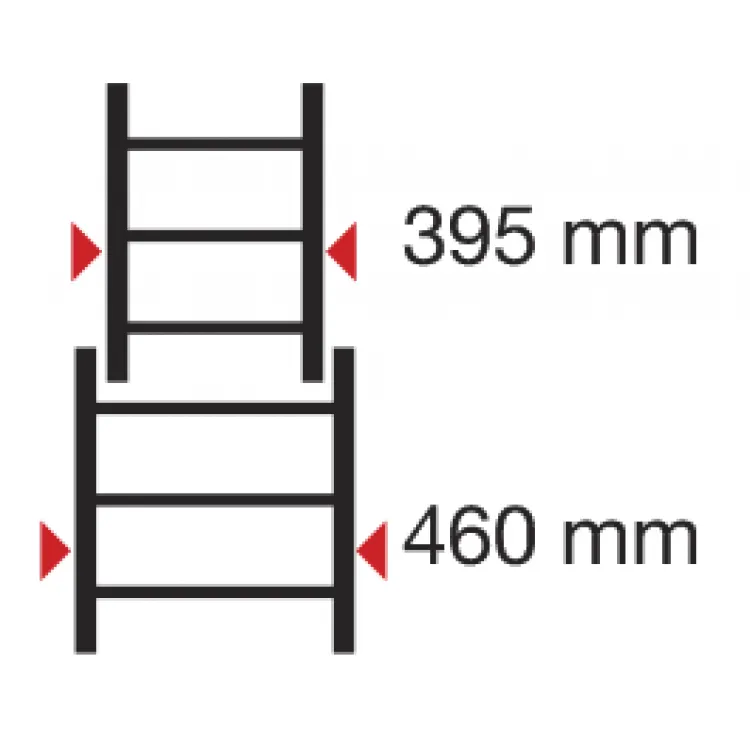 Escada Extensível Dupla SCAL 74-117 12x2 Degraus 6.79m