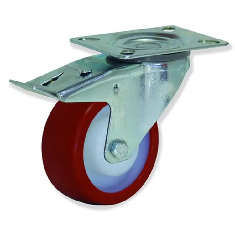RODÍZIO NYLON POLIURETANO 125MM 200KG GAYNER RODÍZIO NYLON POLIURETANO 125MM 200KG GAYNER