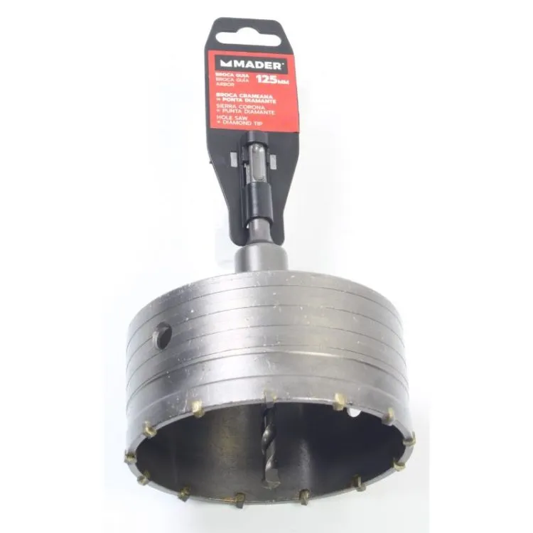 BROCA CRANEANA PONTA DIAMANTE 125MM C/ BROCA GUIA MADER BROCA CRANEANA PONTA DIAMANTE 125MM C/ BROCA GUIA MADER