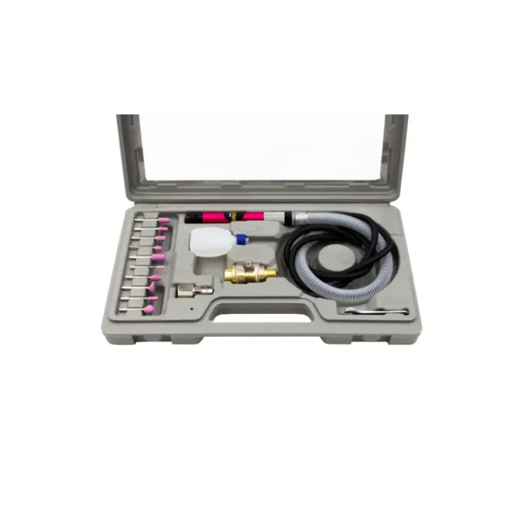 Kit Retificadora Pneumática de Precisão KROFTOOLS Haste 3mm 54.000 rpm