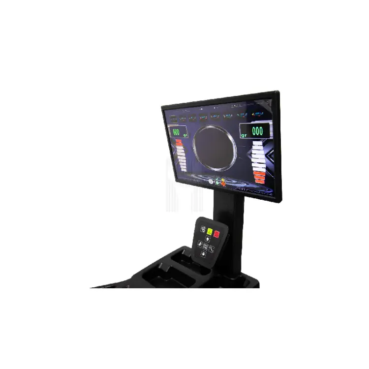Máquina de Calibrar Rodas Automática KROFTOOLS 10"-24" com Laser e LCD 21"