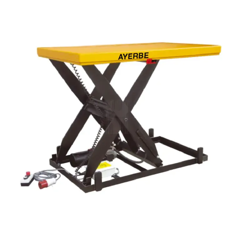 Mesa de Elevação Elétrica AYERBE Y-550-EMH 500 kg 400V Mesa de Elevação Elétrica AYERBE Y-550-EMH 500 kg 400V