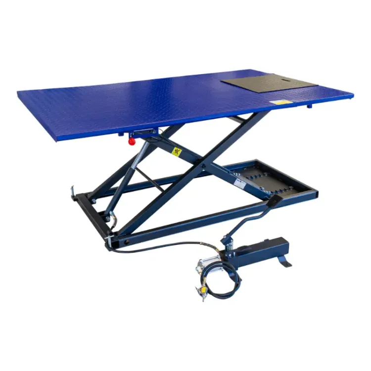 Bancada Elevatória Hidro-Pneumática para Moto4 VKP 675kg 1995x1190mm Bancada Elevatória Hidro-Pneumática para Moto4 VKP 675kg 1995x1190mm