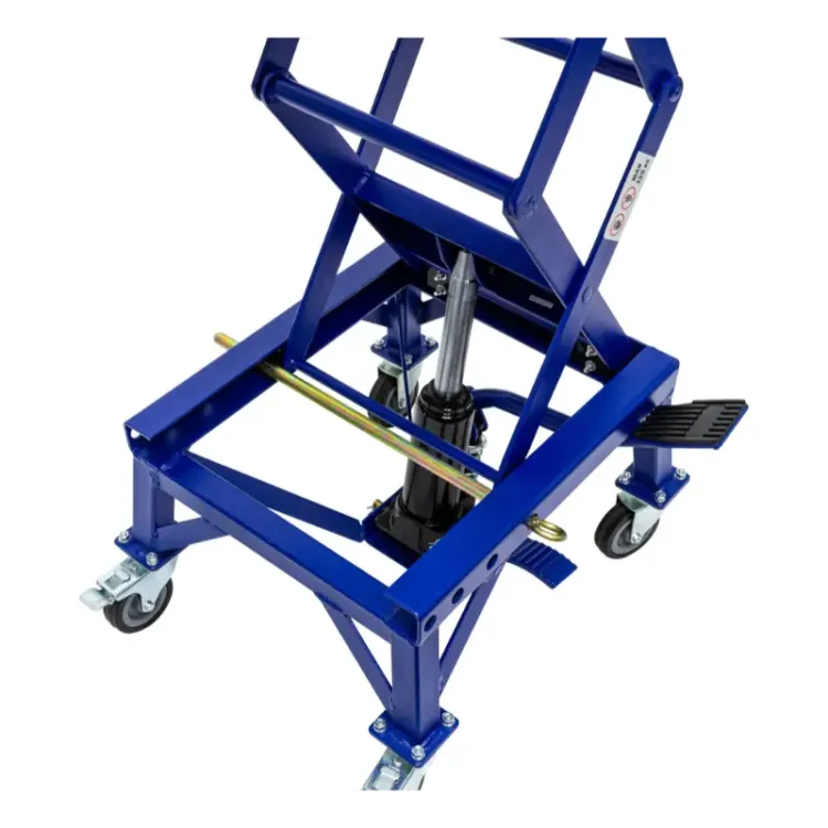 Elevador Hidráulico de Tesoura para Motos VKP 135 kg 895 mm