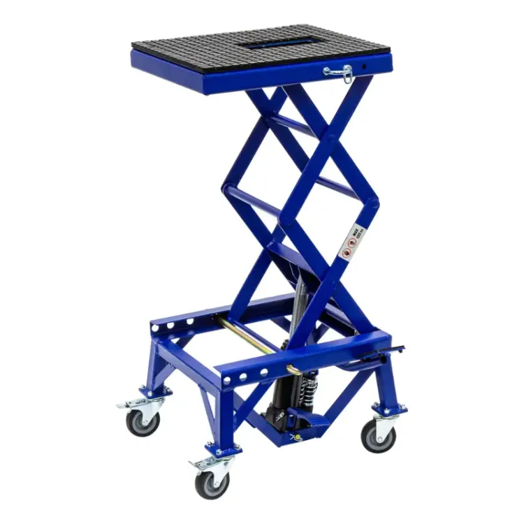 Elevador Hidráulico de Tesoura para Motos VKP 135 kg 895 mm