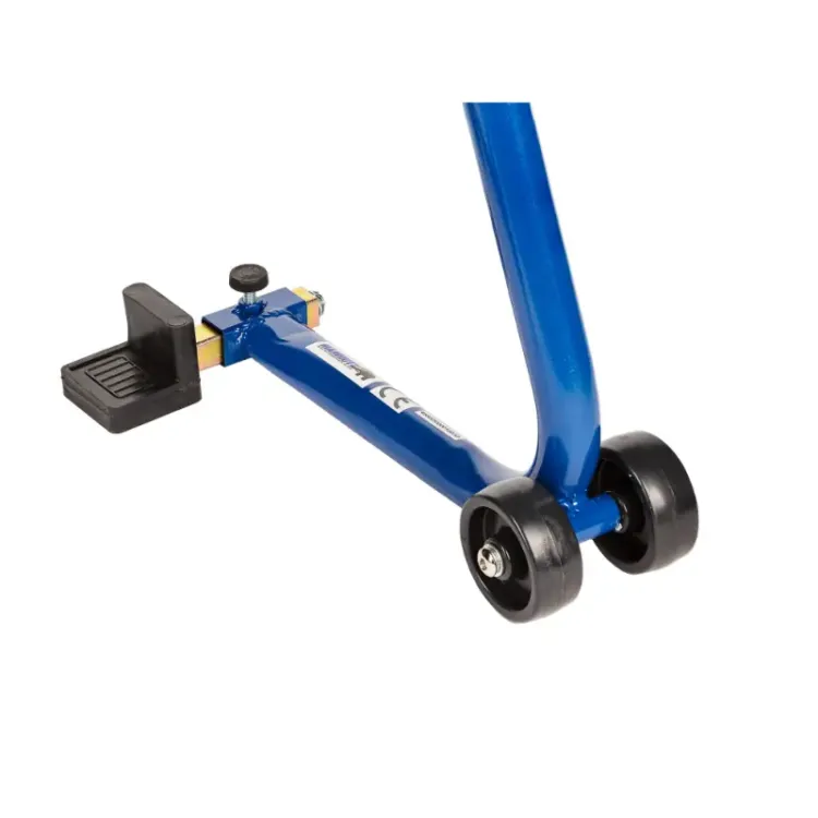 Suporte para Roda Traseira de Motos VKP 200 kg com Largura Ajustável
