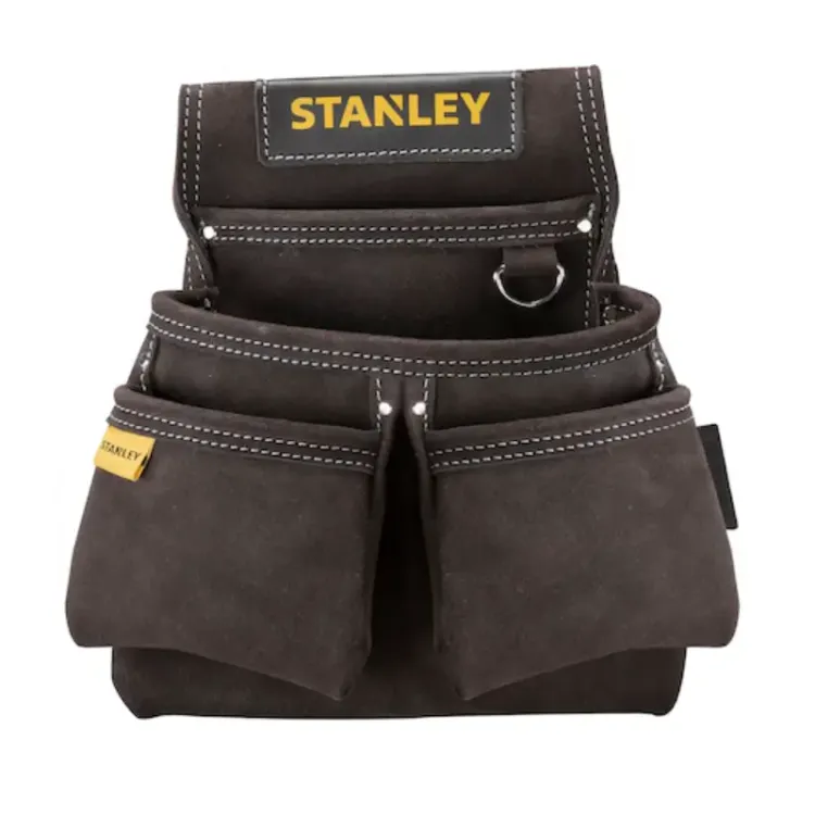 BOLSA PARA PREGOS C/ 2 BOLSOS STANLEY