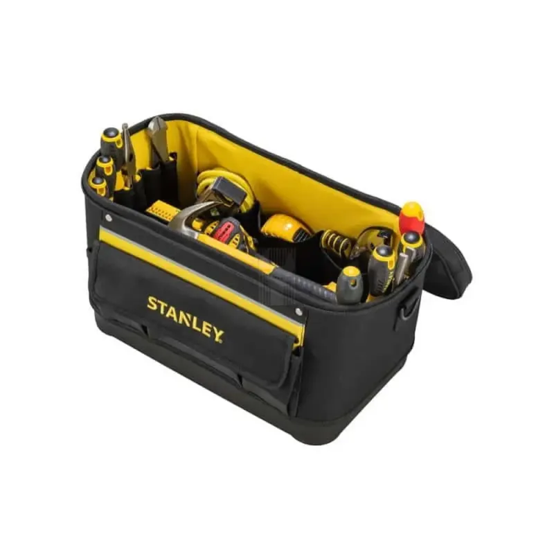BOLSA PORTA-FERRAMENTAS DE TAMPA PLANA STANLEY BOLSA PORTA-FERRAMENTAS DE TAMPA PLANA STANLEY