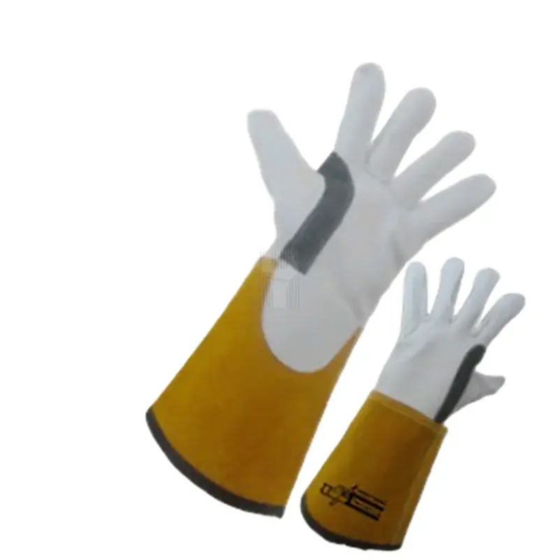 LUVAS SOLDADURA TIG EM PELE CANHÃO LONGO HLV LUVAS SOLDADURA TIG EM PELE CANHÃO LONGO HLV