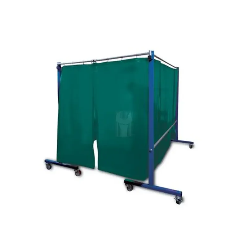 Tela de Proteção TransFlex SCHWEISSKRAFT 3700×1950mm Verde 3 Cortinas