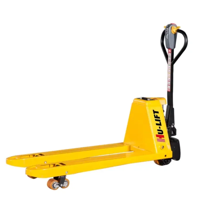 Porta-paletes Elétrico HU-LIFT 1500 kg Bateria de Lítio 48V