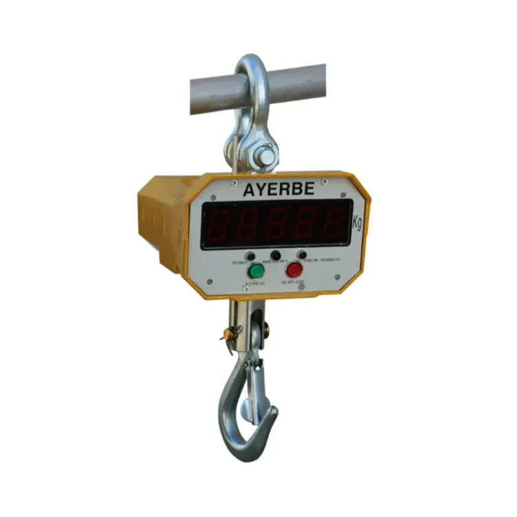 Balança de Grua AYERBE 10T 10000kg 2kg Balança de Grua AYERBE 10T 10000kg 2kg