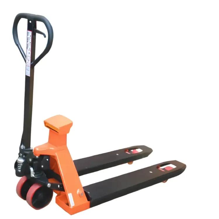 Porta-paletes Manual com Balança HU-LIFT 2500kg com Impressora