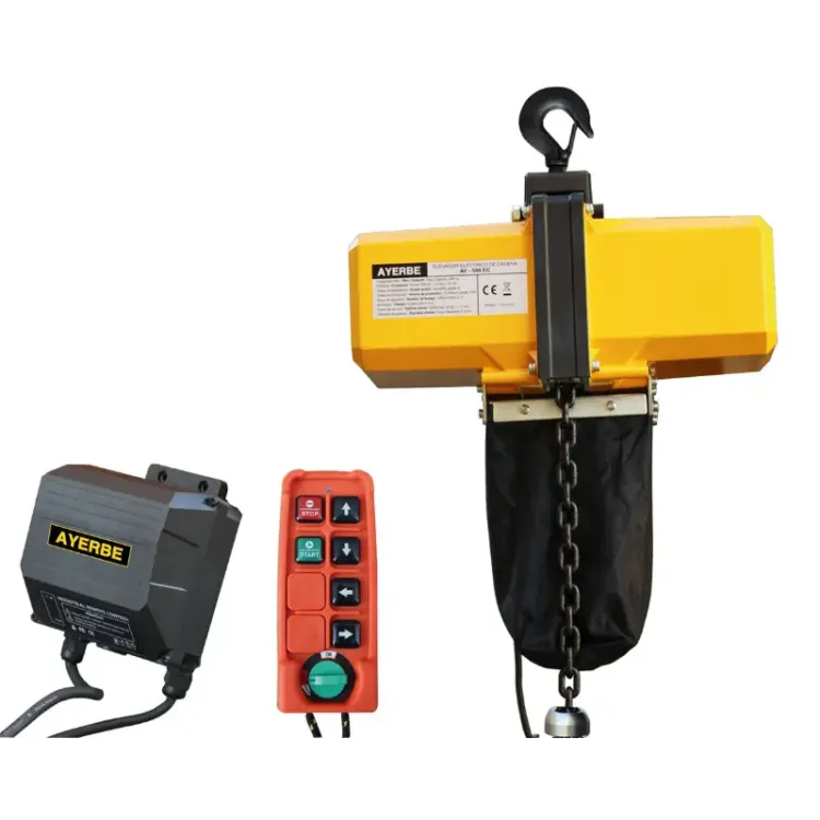 Guincho Elétrico de Corrente AYERBE 1000 EC 950kg 230V