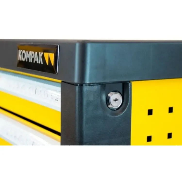 CARRO FERRAMENTAS 5 GAVETAS C/ 173 PCS LZ02 KOMPAK