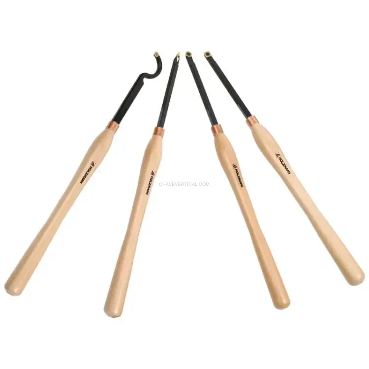 CONJUNTO 4 FORMÕES TORNO MADEIRA HOLZMANN XL