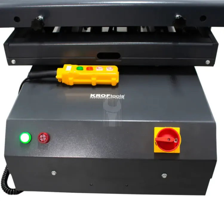 Plataforma elevatória eletro-hidráulica 1.2T KROFTOOLS 1200 Kg 1920 mm 2.2kW