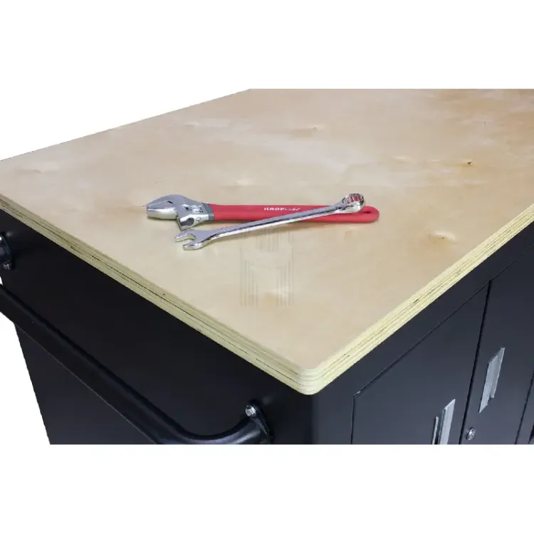 Bancada de Trabalho Móvel Kroftools 1.14x0.73m com Gavetas