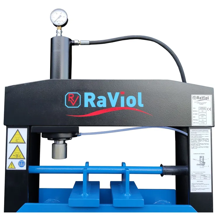 Prensa Hidráulica c/ Piston Móvel 2 velocidades RAVIOL PD50M 50 Ton