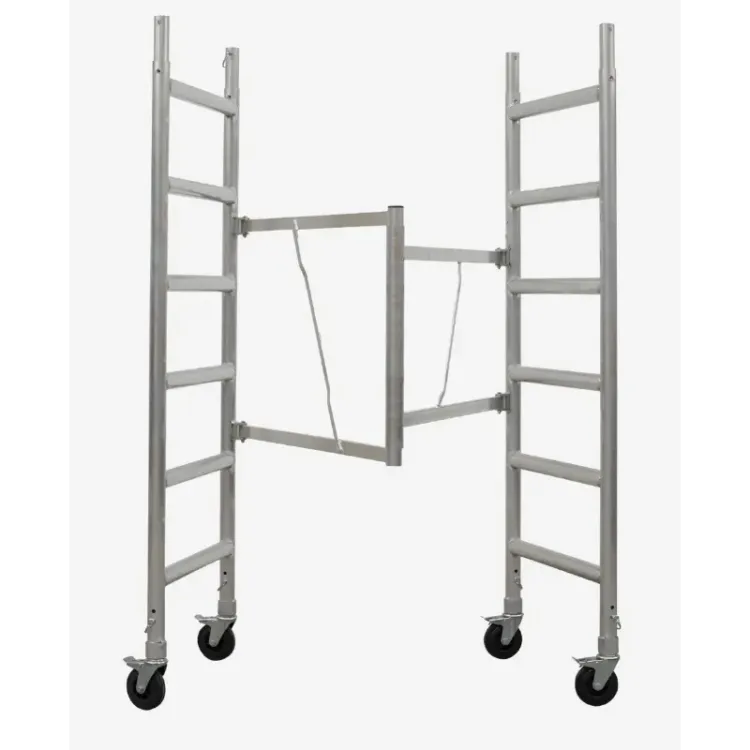 Mesa Andaime Rolante Alumínio IRBAL IRB 1.85x0.75x1.90m com Alçapão