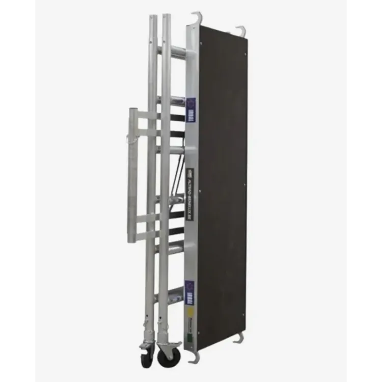 Mesa Andaime Rolante Alumínio Pro IRBAL Sem Alçapão 1850x750x1900mm 2.70m